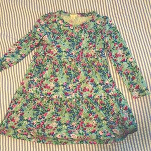 Crewcuts long sleeve floral dress
